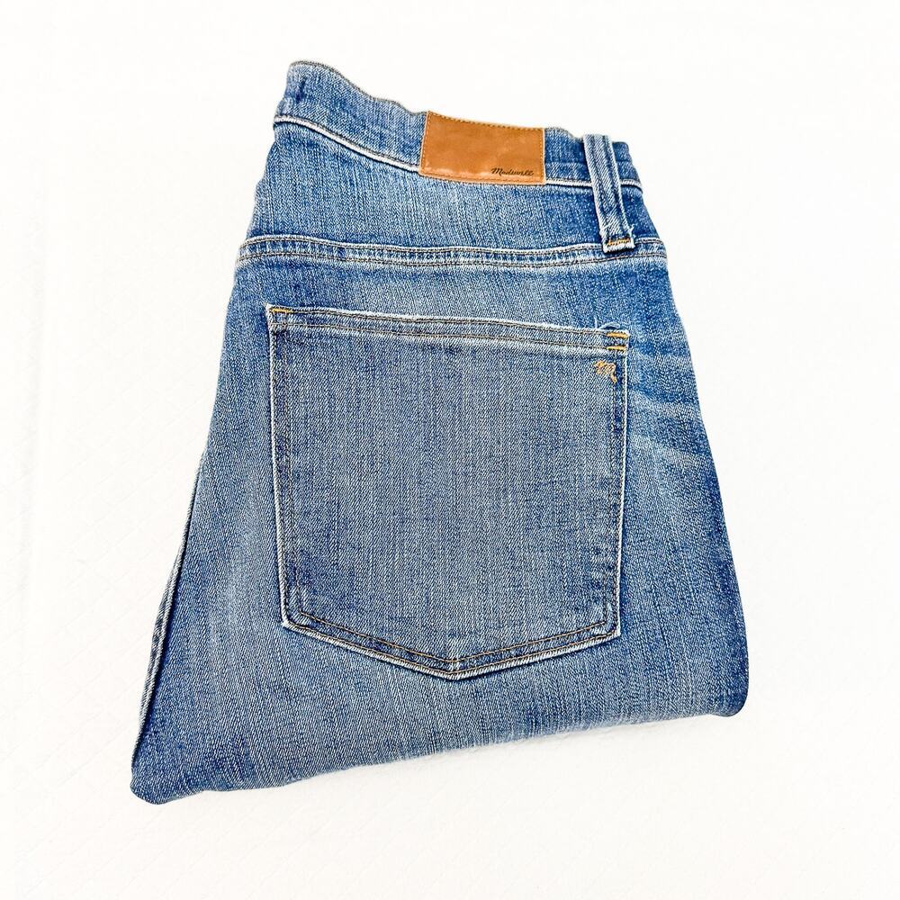 Madewell 9" High-Rise Skinny Denim Jeans Raw Hem Size 30P